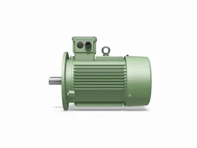 132M B5 IEC electric motor - 3D CAD model 3D model
