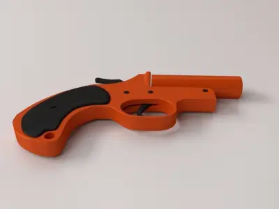 Flare Gun 3D model get