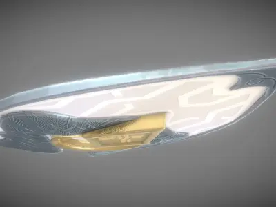 Holy Shield Low-poly 3D model purchase