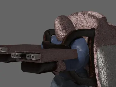 ISKI The Jumpder Free low-poly 3D model