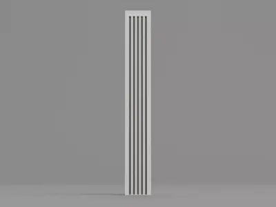Paper Skyscraper V2 Low-poly 3D model