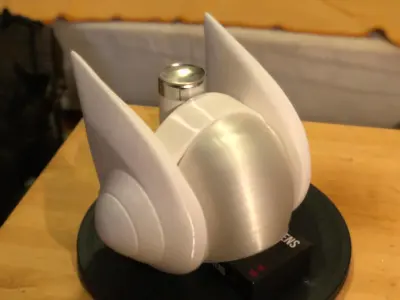 DJ Sona full helmet removable front part 3D print model