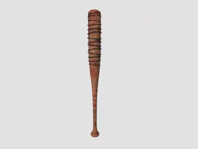 Baseball Bat Weapon 02 - Lucille - Character Weaponry 3D model