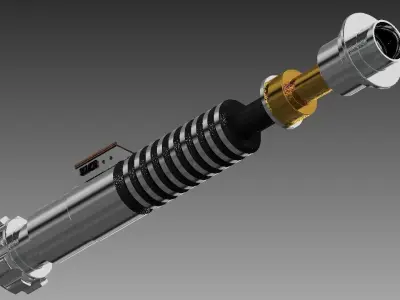lightsaber star wars light saber Free 3D model purchase
