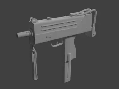 ingram mac 10 3D model