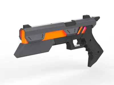 Lucian Cannons - League of Legends - STL and CAD - Commercial 3D print model