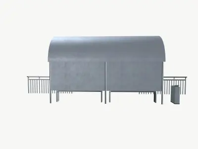 Bus Stop 3D model purchase