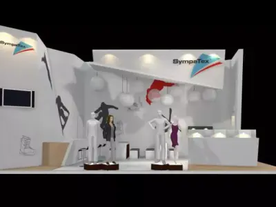 Exhibition - Area -10X5-3DMAX2009-016 3D model