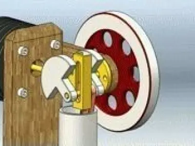 Miniature Stirling Engine  Free 3D model