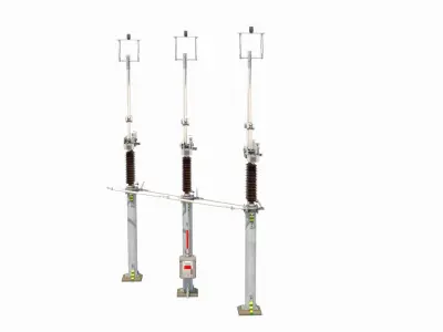 High Voltage Isolation Switch 1 3D model