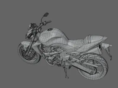 kawasaki Z-750 3D model