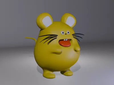 little mouse Free 3D model