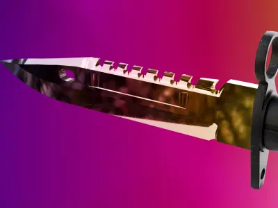 M9 Bayonet knife 3D model