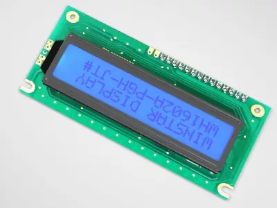 Liquid Crystal Display Screen Component 3D model from CGTrader