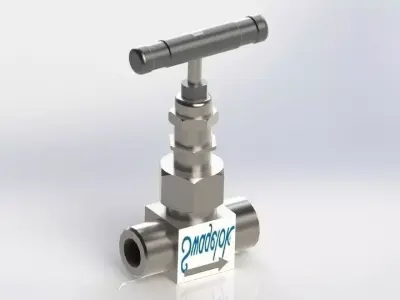 SWAGELOK NPT SS 6NBF6 3D model