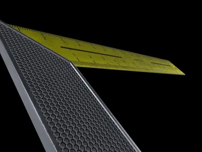 Old Miter Low-poly 3D model