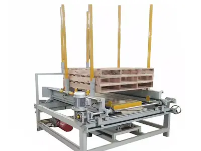Automated Palletizer for Wood Pallet Lines 3D model