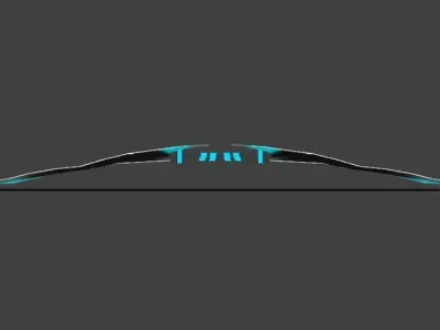 AdvanceBattleBow-3 bow 3D model