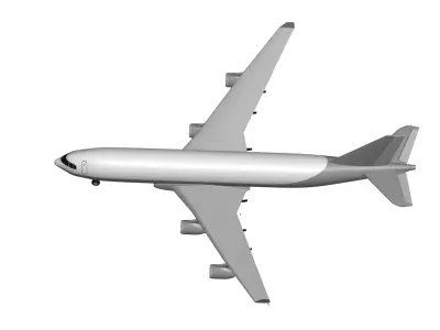 Airbus A340 3D model purchase
