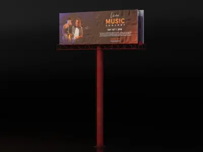 Billboard 3D model get