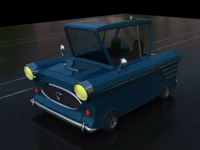 cartoon car 3d model 3D model