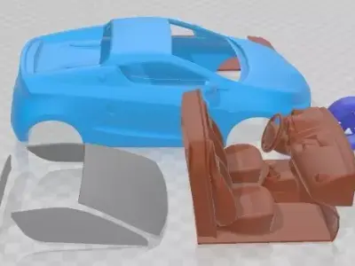 Renault Wind 2011 Printable Car  3D print model