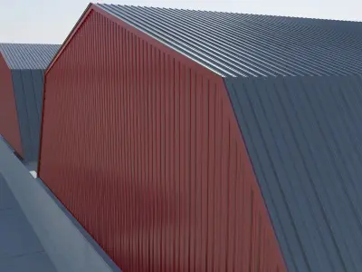 Transit Department Salt Barn 3D model