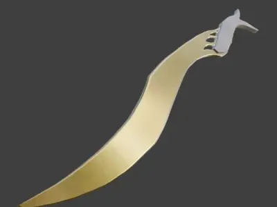 Elven Sword 3D model