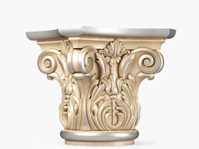 Column Capital 3D model purchase