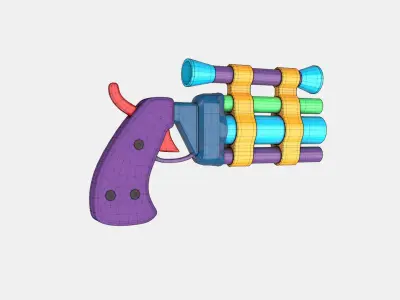 Toy Gun 1 3D model