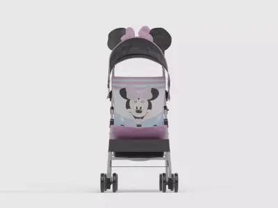 Baby stroller 3D model 3D model purchase