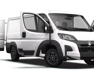 Vauxhall Movano e Van L2H1 HQ Interior 2025 3D model