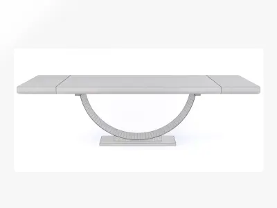 The Sofa and Chair Company - Wimbledon dining table Low-poly 3D model