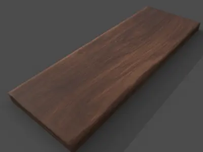 wooden smart material 3D model