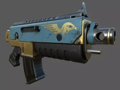 Bolter of Steppe Hawks chapter Free 3D model