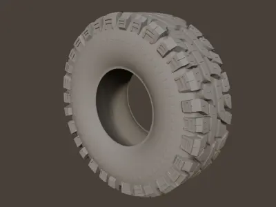 4x4 tire - Thornbird 3D model