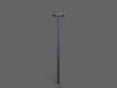 PBR Sledge Hammer V2a Low-poly 3D model