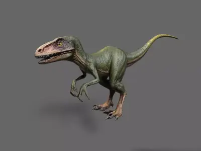 Dinosaurs Pack 3 Low-poly 3D model