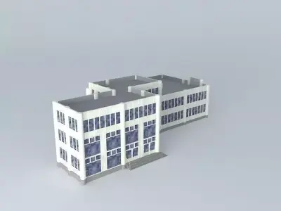 Train Station Free 3D model get