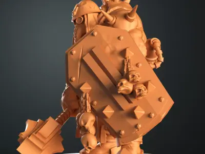 Traitor assault ogres x3 3D print model