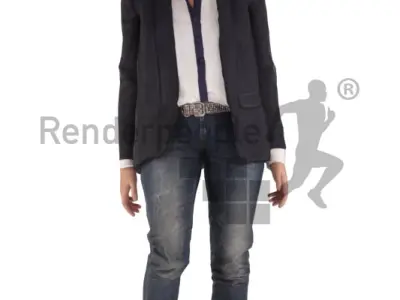 Roberta Animated 001 Walking