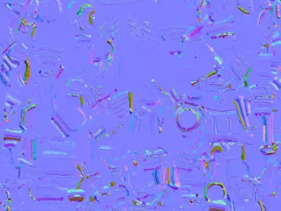 Pink Pistol 3D model buy