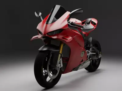 Ducati Panigale V4S 2025 3D model