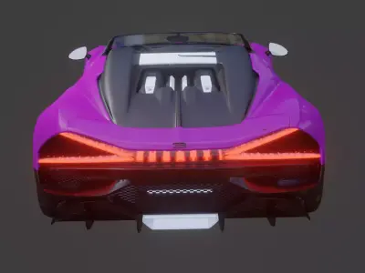 Bugatti Mistral 3D model