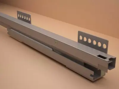 Drawer part 3D model by parteek