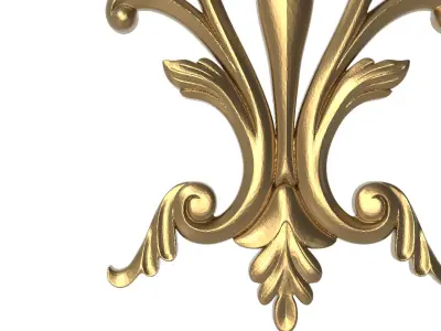  decorative pattern ready for 3D printing 3D model