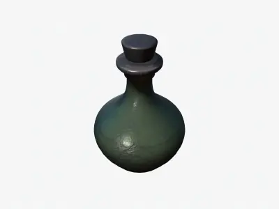 3d Model Deathly Silent Stalker Potion 3D model