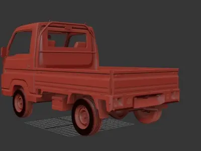H Acty Truck Mk4 2012 3D print model