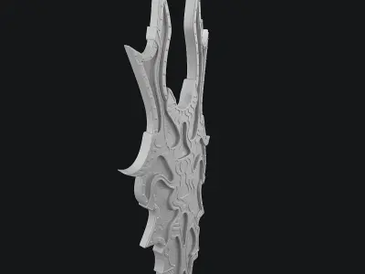 Fantasy shield 3D model