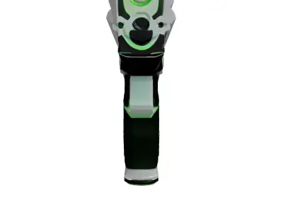 SciFi Laser Pistol Weapon 3D model